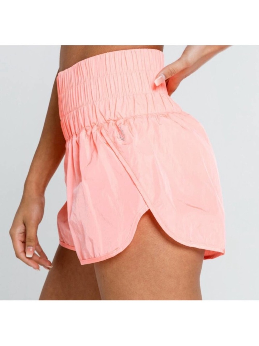 Free People Movement The Way Home Short Papaya Pink Size S